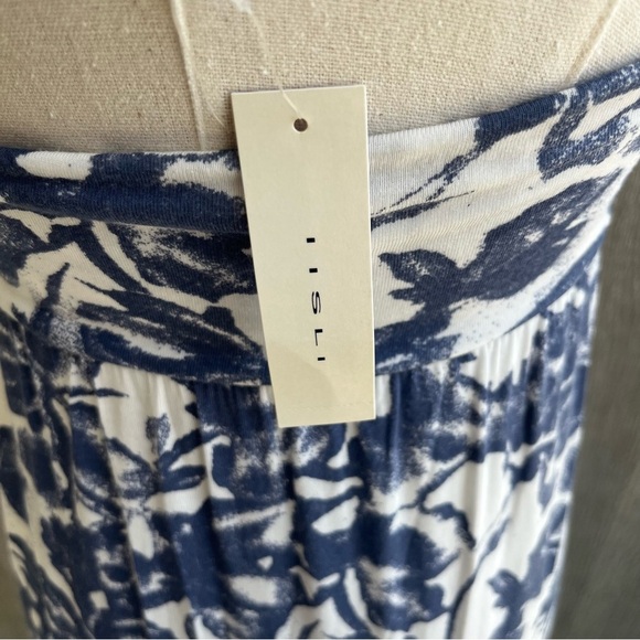 NWT IISLI Spaghetti Strap Pipe Dress Size P - Picture 5 of 6